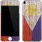 Philippines Flag Dark Wood Apple iPod Skin