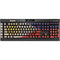 Philippines Flag Dark Wood K95 RGB PLATINUM Mechanical Gaming Keyboard Skin