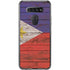 Philippines Flag Dark Wood LG K51/Q51 Clear Case