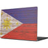 Philippines Flag Dark Wood MacBook Pro 14in (2021-24) Skin