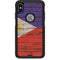 Philippines Flag Dark Wood Otterbox Commuter iPhone Skin