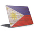 Philippines Flag Dark Wood Surface Laptop 3 13.5in Skin