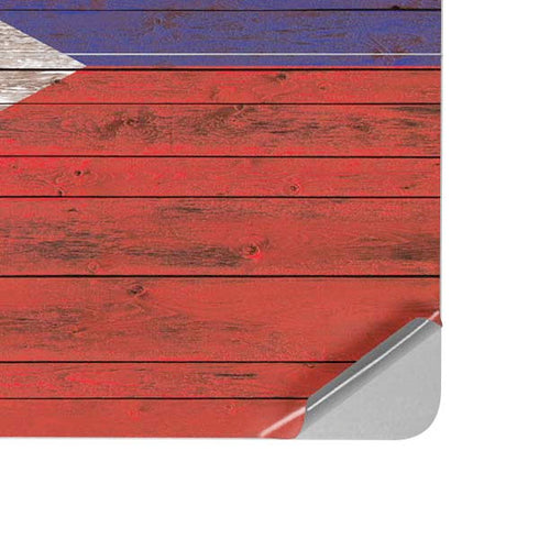 Philippines Flag Dark Wood Surface Laptop Studio Skin