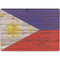 Philippines Flag Dark Wood Surface Pro 8 Skin