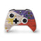 Philippines Flag Dark Wood Xbox One S Controller Skin
