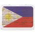 Philippines Flag Dark Wood YETI Tundra 35 Hard Cooler Skin