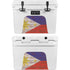 Philippines Flag Dark Wood YETI Tundra 35 Hard Cooler Skin