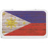 Philippines Flag Dark Wood YETI Tundra 45 Hard Cooler Skin