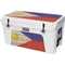 Philippines Flag Dark Wood YETI Tundra 75 Hard Cooler Skin