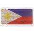 Philippines Flag Dark Wood YETI Tundra 75 Hard Cooler Skin