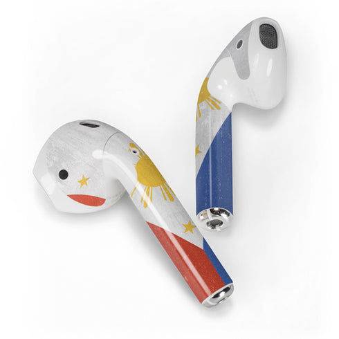 Philippines Flag Distressed Apple AirPods 2 Skin