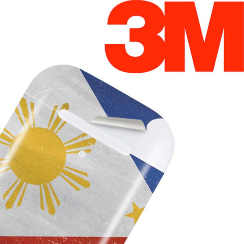Philippines Flag Distressed Apple AirPods Skin