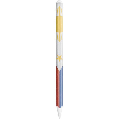 Philippines Flag Distressed Apple Pencil (2nd Gen 2019) Skin