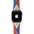 Philippines Flag Distressed Apple Watch Band 42-44mm