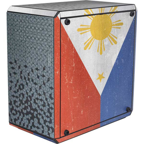 Philippines Flag Distressed Cooler Master MasterBox Q300L Mini Tower Skin
