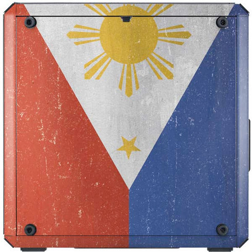 Philippines Flag Distressed Cooler Master MasterBox Q300L Mini Tower Skin