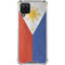 Philippines Flag Distressed Galaxy A12 Clear Case