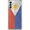 Philippines Flag Distressed Galaxy A13 5G Clear Case
