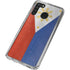 Philippines Flag Distressed Galaxy A21 Clear Case