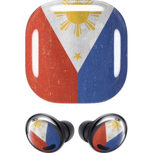 Philippines Flag Distressed Galaxy Buds Pro Skin