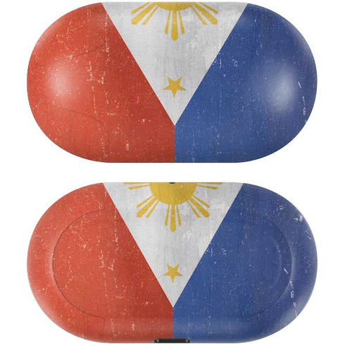 Philippines Flag Distressed Galaxy Buds Skin