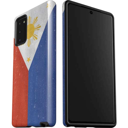 Philippines Flag Distressed Galaxy Note20 5G Pro Case