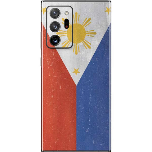 Philippines Flag Distressed Galaxy Note20 Ultra 5G Skin