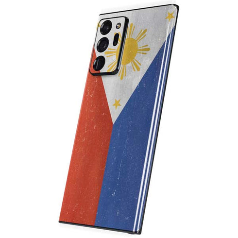 Philippines Flag Distressed Galaxy Note20 Ultra 5G Skin