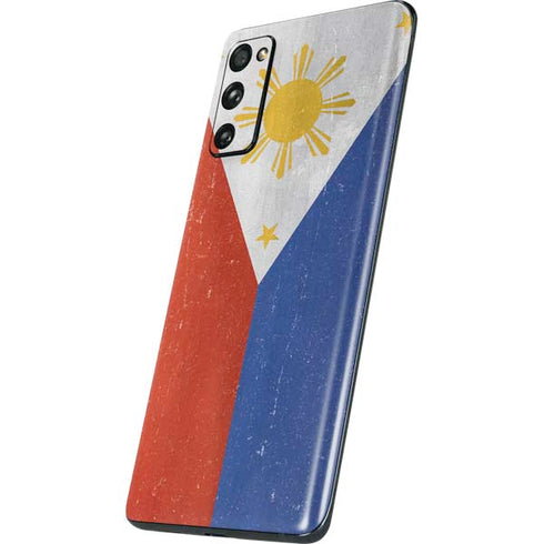 Philippines Flag Distressed Galaxy S20 Fan Edition Skin