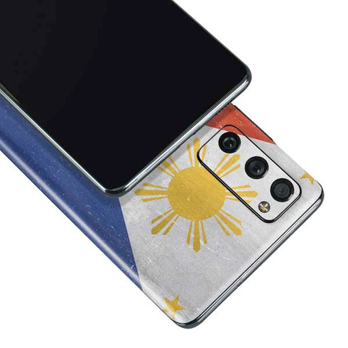 Philippines Flag Distressed Galaxy S20 Fan Edition Skin