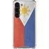 Philippines Flag Distressed Galaxy S23 Clear Case