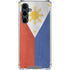Philippines Flag Distressed Galaxy S23 FE Clear Case
