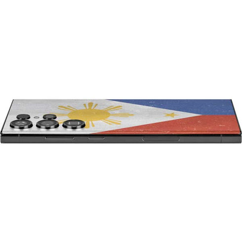 Philippines Flag Distressed Galaxy S23 Ultra Skin