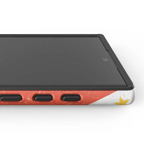 Philippines Flag Distressed Galaxy S24 Ultra Impact Case