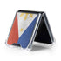 Philippines Flag Distressed Galaxy Z Flip5 5G Clear Case