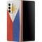 Philippines Flag Distressed Galaxy Z Fold2 5G Skin
