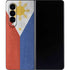 Philippines Flag Distressed Galaxy Z Fold4 5G Skin