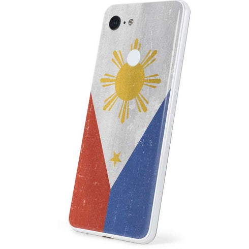Philippines Flag Distressed Google Pixel 3 Skin