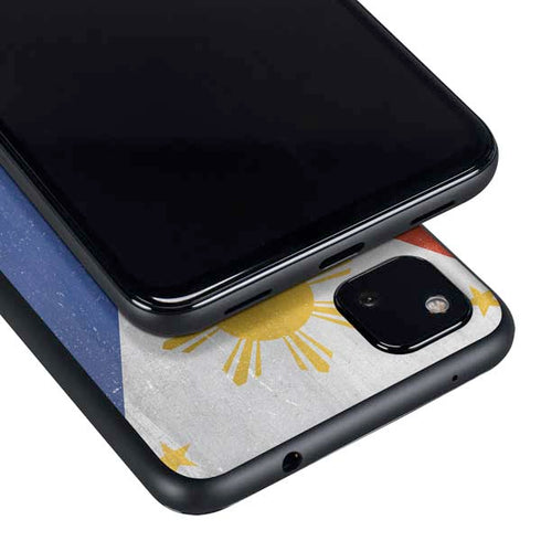 Philippines Flag Distressed Google Pixel 4a Skin