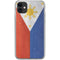 Philippines Flag Distressed iPhone 11 Clear Case