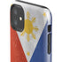Philippines Flag Distressed iPhone 11 Impact Case