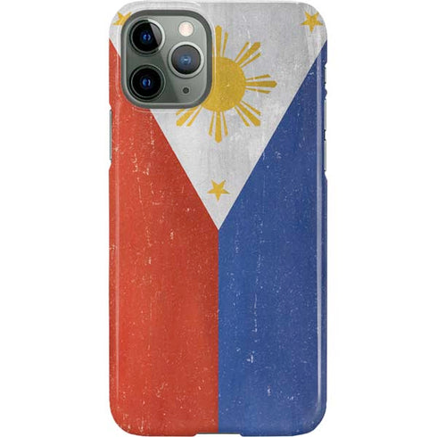 Philippines Flag Distressed iPhone 11 Pro Lite Case
