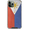 Philippines Flag Distressed iPhone 11 Pro Max Clear Case