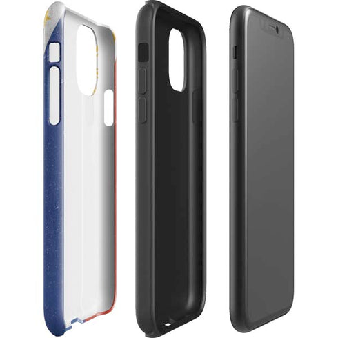 Philippines Flag Distressed iPhone 11 Pro Max Impact Case