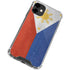 Philippines Flag Distressed iPhone 12 Clear Case