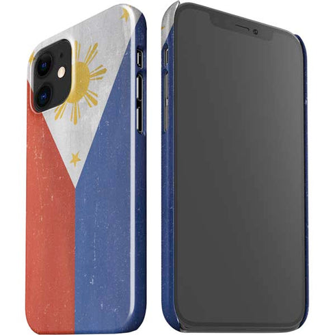 Philippines Flag Distressed iPhone 12 Mini Lite Case