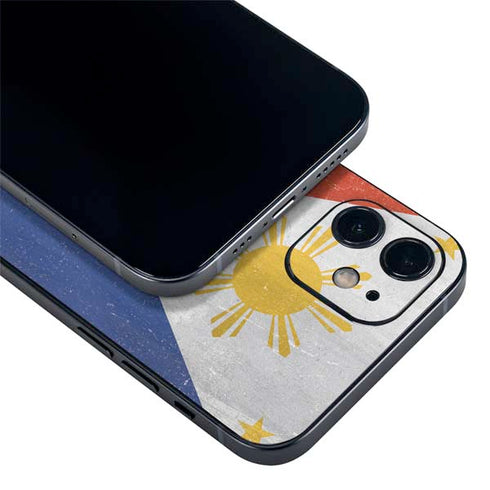 Philippines Flag Distressed iPhone 12 Mini Skin