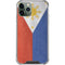 Philippines Flag Distressed iPhone 12 Pro Clear Case
