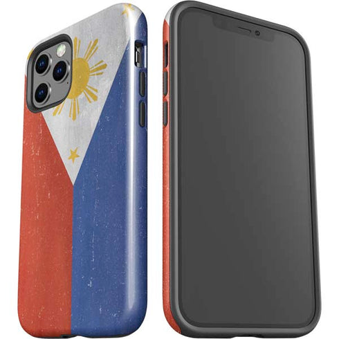 Philippines Flag Distressed iPhone 12 Pro Max Impact Case