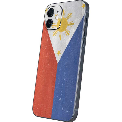 Philippines Flag Distressed iPhone 12 Skin
